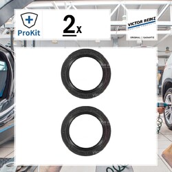 2x ORIGINAL® Victor Reinz Wellendichtring, Nockenwelle für Fiat Ducato Kasten