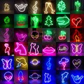 Neon LED Schild Nacht Licht Wand Deko Lampe Laden Beleuchtung Gaming Setup Kiosk
