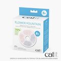 6er Catit Ersatzfilter für Trinkbrunnen Blume, Flower Fountain, Filter 43739
