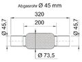 ERNST Flexrohr, Abgasanlage 460071