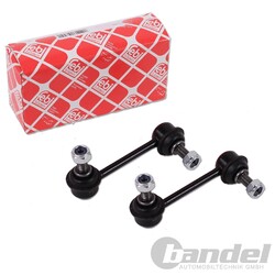 2x FEBI KOPPELSTANGE VORDERACHSE passend für MAZDA MX-5 III 3 NC + RX-8