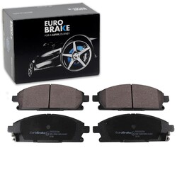 EUROBRAKE BREMSBELÄGE SATZ VORDERACHSE PASSEND FÜR INFINITI Q45 QX4 NISSAN