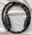 inakustik Black & White AC-2502, 3x2,5 mm²;  Hochwertiges Hifi-Netzkabel
