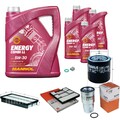 MAHLE Inspektionspaket 9L MANNOL 5W-30 Energy Combi LL für Toyota Corolla