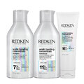 Redken Acidic Bonding Concentrate Shampoo300ml Conditioner300ml 5-Min Mask250ml