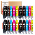 20x Tinte XL mit Chip für Canon Pixma MG5500 MG5600 PGI550 CLI551 XL