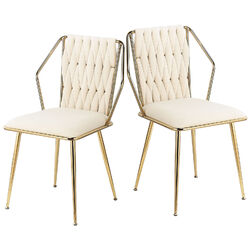 2er Set Esszimmerstühle Wohnzimmerstuhl Küchenstuhl Design Lounge Stuhl DE Neu..