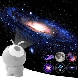 LED Sternenhimmel Galaxy Projektor Lampe Starry Astronaut Planetarium Nachtlicht