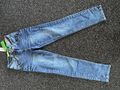 NEU! Cecil Scarlett Jeans, blau, slim loose fit middle waist, Gr. 26/30
