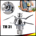 Vorwerk Thermomix Für TM31 Küchenmaschine Ersatz Messer Mixmesser Edelstahl DE