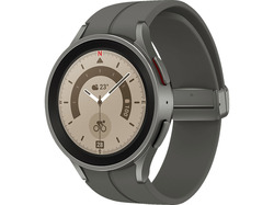 SAMSUNG Galaxy Watch5 Pro LTE 45 mm Smartwatch Titan Fluorkautschuk