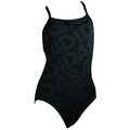 Adidas PER+ 1PC LIN Schwarz Damen Badeanzug Schwimmanzug Einteiler Fitness Sport