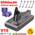 9000mAh Akku Für Dyson V10 Animal SV12 Absolute Motorhead Staubsauger / Filter