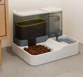 Wasser- und Futterspender Katzen Futterautomat Wasserspender Hunde Futterstation