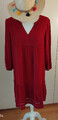 Street One - Hippie Sommerkleid, rot, gefüttert, Gr. 38