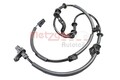 METZGER Sensor, Raddrehzahl 09001268 für HYUNDAI