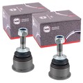 2x A.B.S. TRAGGELENKE VORNE UNTEN passend für JAGUAR S-TYPE LINKS+RECHTS