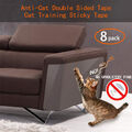 8xKratzschutz für Haustiere, kratzschutz sofa, Anti-Kratzer Ausbildung Klebeband