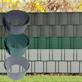 Hart PVC Doppelstabmatten Sichtschutzstreifen Mehrfarbig Zaunblende Zaun Folie
