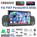 7" Carplay Android 14 Autoradio mit GPS Navi Wifi RDS Für FIAT PANDA 2013-2020
