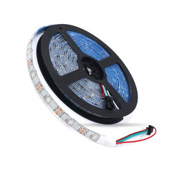 1M-5M WS2812B LED Streifen Stripe 5050 RGB Pixel IC Adressierbare Lichterkette