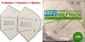 10 Stück FFP2 Masken CE Zertifiziert Maske Atemschutz Deutscher Händler