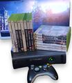 Xbox 360 Elite 120GB Konsolenpaket 15 Spiele 1 Controller Strom- und HDMI-Kabel
