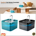 2.2L Trinkbrunnen für Katze Katzen Hunde Wasserbrunnen Katzenbrunnen Ultraleise 