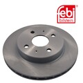 2x FEBI BILSTEIN Bremsscheibe 30637 für DAIHATSU  passend für SUBARU