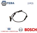 0 986 594 625 ABS SENSOR DREHZAHLFÜHLER VORNE BOSCH 2PCS FÜR BMW 1,3,4,2,F20
