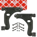 2x FEBI PROKIT Querlenker + Traggelenk für OPEL ASTRA H ZAFIRA B vorne unten