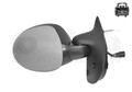 VAN WEZEL Außenspiegel HAGUS 4343808 für TWINGO RENAULT Komplettspiegel konvex 1