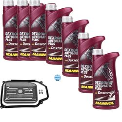 7 L MANNOL Getriebeöl Dexron III GetriebeölI MEYLE Getriebeölfilter für VW Golf