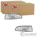 2x VAN WEZEL H8 P21W NEBELSCHEINWERFER SET LINKS+RECHTS passend für SKODA