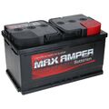 Maxamper 12V 80 Ah 700A EN Autobatterie Starterbatterie Calcium Technologie NEU