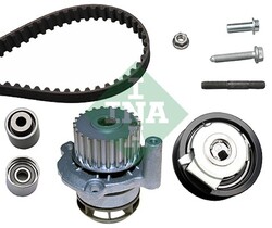 Wasserpumpe + Zahnriemensatz Schaeffler INA 530 0445 31 für VW AUDI SEAT SKODA 6