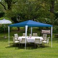 Pavillon 3x3m/3x6m mit Seitenteilen Wasserdicht Partyzelt UV Schutz Gartenzelt