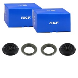 2X SKF FEDERBEINSTÜTZLAGER VORNE passend für CITROËN BERLINGO C4 DS5 DS DS PEUGE