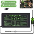 Sämling Pflanzen Heizmatte Wärmematte mit Thermostatregler Terrarium Heizkissen!
