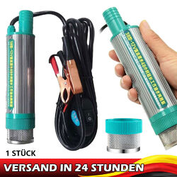 1x 30L/min Auto Elektrische Ölpumpe Kraftstoffpumpe ÖL Absaugpumpe Dieselpumpe