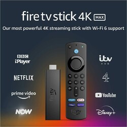 Amazon Fire TV Stick 4K Max Streaminggerät Alexa-Sprachfernbedienung WLAN 6E