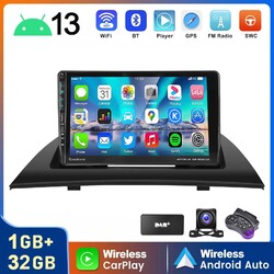 DAB+ Für BMW X3 E83 2006-2010 Android13 GPS Navi Autoradio WIFI KAM 32GB Carplay