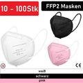 100/50/30/20/10 FFP2 Maske W/S/P Mundschutz Atemschutz 5-lagig CE zertifiziert