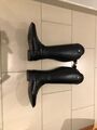 Cavallo Reitstiefel Linus Dressage schwarz Leder Größe 5 1/2 Höhe 46cm Weite 36 