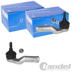 2x SKF SPURSTANGENKOPF LINKS+RECHTS passend für FORD C-MAX FOCUS VOLVO C30 C70