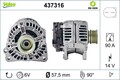 VALEO Lichtmaschine 90 A mit integriertem Regler (437316) für Seat Inca Skoda