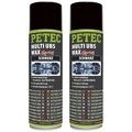 Petec 2x Multi UBS -Wax Transparent Schwarz 500ml Auswahl
