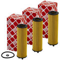 Ölfilter Motor Öl Filter FEBI 175759 Set 3 Stück für Audi A3 Ford Seat Skoda VW