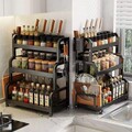 2/3 Etage Abtropfgestell Abtropfgitter Gestell für Geschirr Spice  Ablage Küche