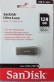 SanDisk Ultra Luxe USB-Stick 128 GB Silber SDCZ74-128G-G46 USB 3.1 OVP